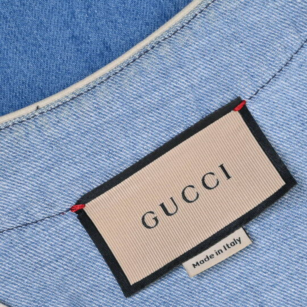 Gucci(グッチ)のGUCCI Gパッチ  デニム シャツ メンズのトップス(シャツ)の商品写真