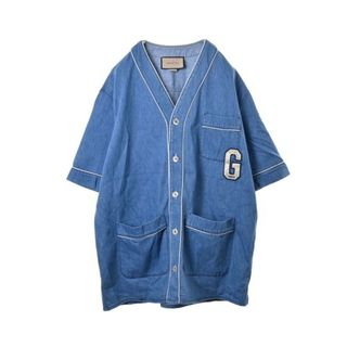 グッチ(Gucci)のGUCCI Gパッチ  デニム シャツ(シャツ)