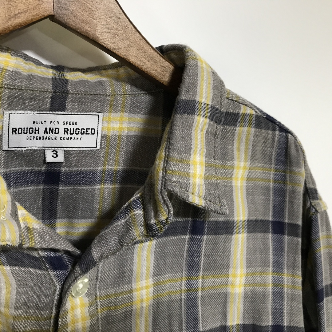 ROUGH AND RUGGED チェックシャツ ラフアンドラゲッド メンズのトップス(シャツ)の商品写真