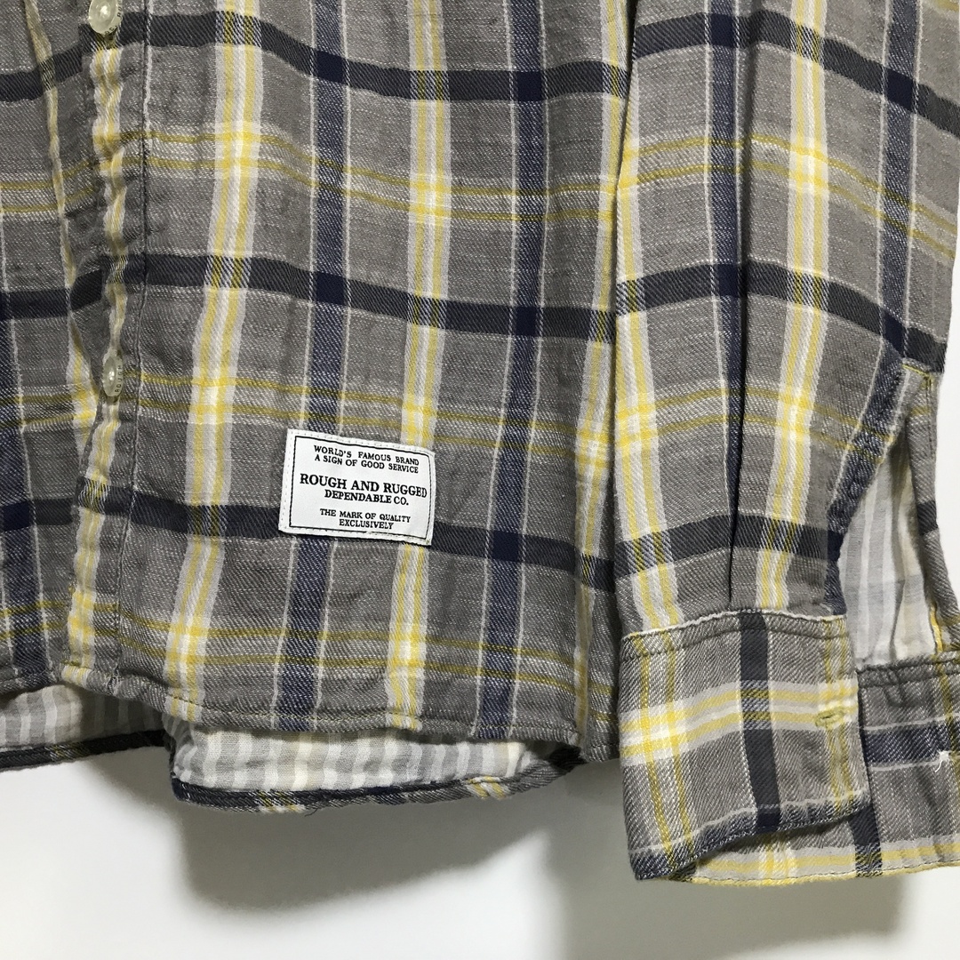 ROUGH AND RUGGED チェックシャツ ラフアンドラゲッド メンズのトップス(シャツ)の商品写真