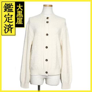 HERMES - HERMES カーディガン レディース38 アイボリー 【200 HERMES - HERMES カーディガン レディース38 アイボリー 【200
