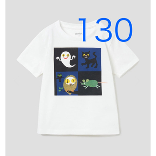 グラニフ(Design Tshirts Store graniph)のグラニフ　ねないこだれだ パネル　キッズTシャツ　130(Tシャツ/カットソー)