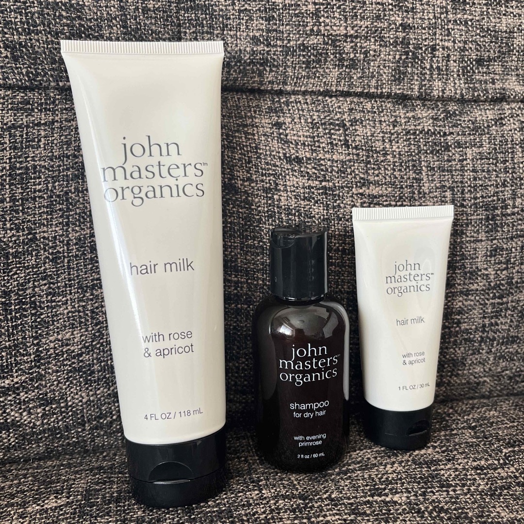 John Masters Organics(ジョンマスターオーガニック)の【hiromi様専用】ジョンマスター　ヘアミルク&ミニサイズセット コスメ/美容のヘアケア/スタイリング(トリートメント)の商品写真