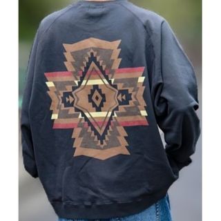 ペンドルトン(PENDLETON)のRYO様専PENDLETON コラボ別注オーバーサイズスウェット  チャコールM(スウェット)