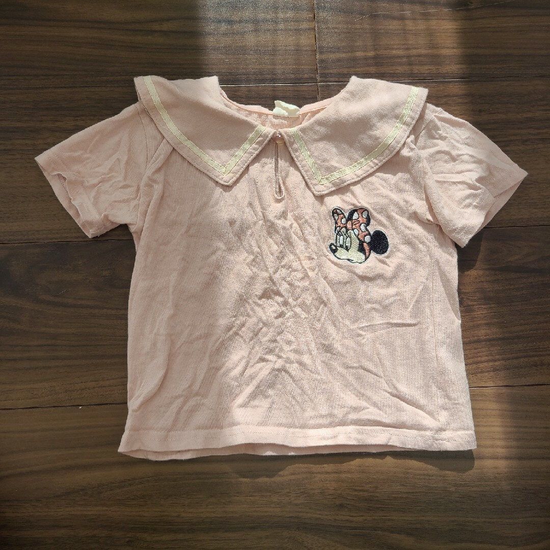 しまむら(シマムラ)のキッズ 90cm カットソー Disney LITTC キッズ/ベビー/マタニティのキッズ服女の子用(90cm~)(Tシャツ/カットソー)の商品写真