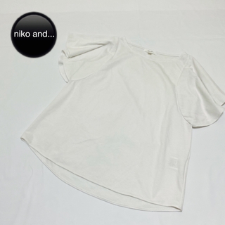 ニコアンド(niko and...)のニコアンド　フリルトップス(Tシャツ(半袖/袖なし))