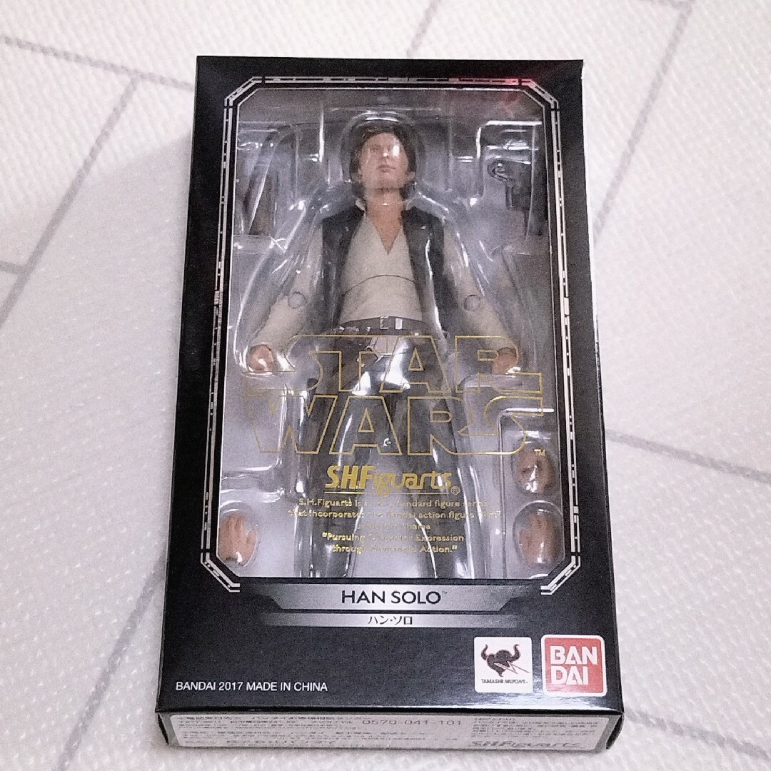 BANDAI(バンダイ)のバンダイ S．H．Figuarts ハン・ソロ A NEW HOPE SHF/… エンタメ/ホビーのフィギュア(SF/ファンタジー/ホラー)の商品写真