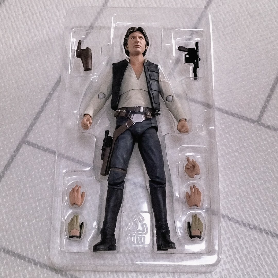 BANDAI(バンダイ)のバンダイ S．H．Figuarts ハン・ソロ A NEW HOPE SHF/… エンタメ/ホビーのフィギュア(SF/ファンタジー/ホラー)の商品写真