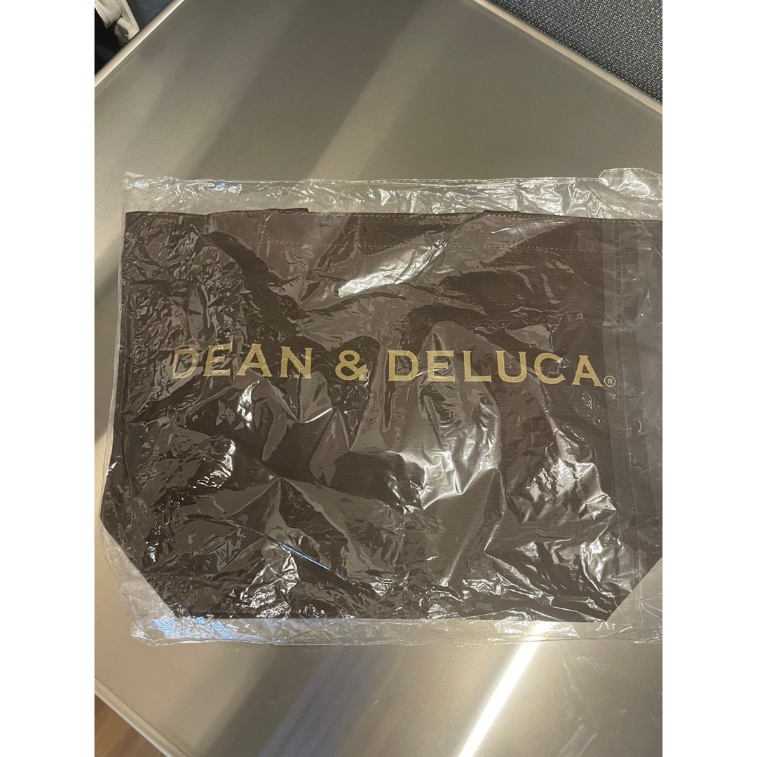 DEAN & DELUCA(ディーンアンドデルーカ)の新品★DEAN&DELUCA ディーンアンドデルーカトートバッグブラウンLサイズ レディースのバッグ(トートバッグ)の商品写真