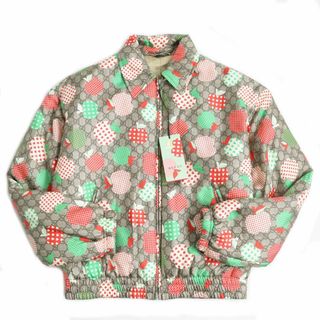 グッチ(Gucci)の未使用品●2021年製 GUCCI グッチ 663648 GGアップル 中綿入り ジップジャケット/スイングトップ マルチカラー 46 伊製 正規品 タグ付 q02-st30329-867(その他)