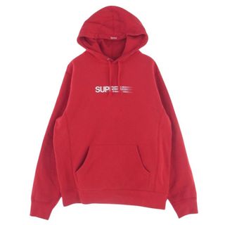 シュプリーム(Supreme)のSupreme シュプリーム パーカー 20SS Motion Logo Hooded Sweatshirt モーションロゴ フーデッド スウェットシャツ パーカー レッド系 M【中古】(パーカー)