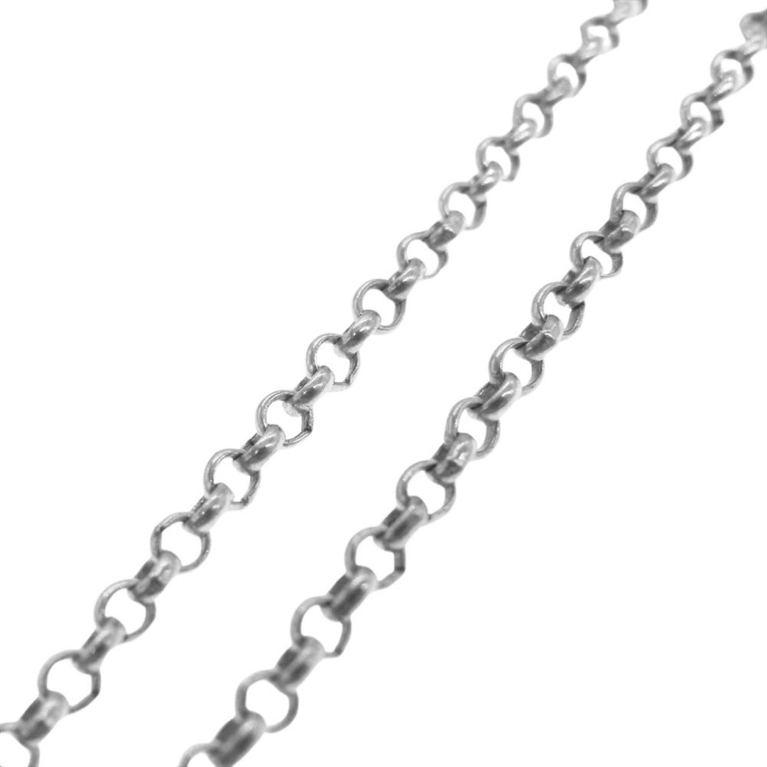 Chrome Hearts(クロムハーツ)のCHROME HEARTS クロムハーツ（原本無） オールド品 Roll Chain 18inch ロール チェーン 18インチ  シルバー系 【中古】 メンズのアクセサリー(その他)の商品写真