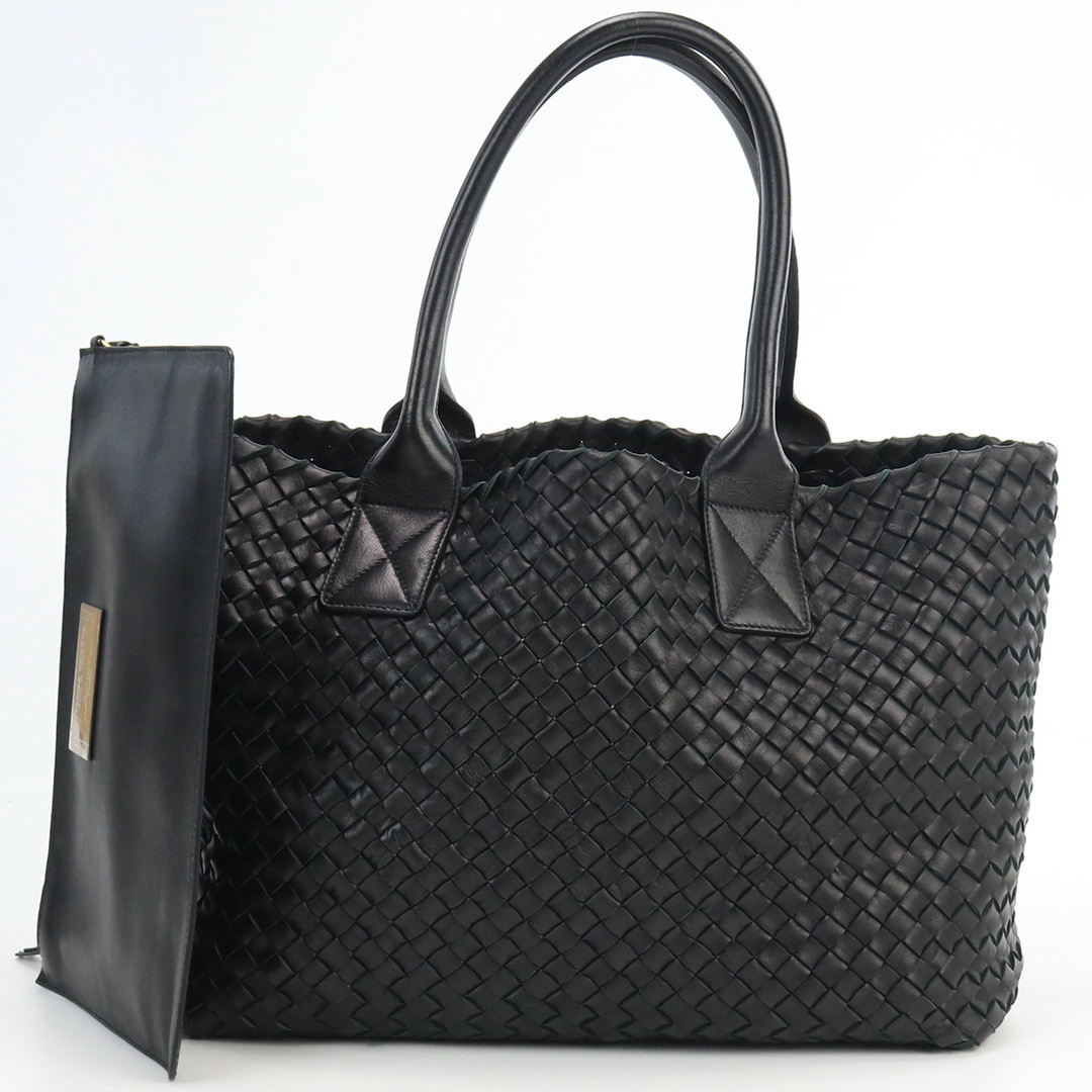 Bottega Veneta(ボッテガヴェネタ)のボッテガヴェネタ  トートバッグ イントレチャート 141498 V9131 1000 トートバッグ レディースのバッグ(トートバッグ)の商品写真