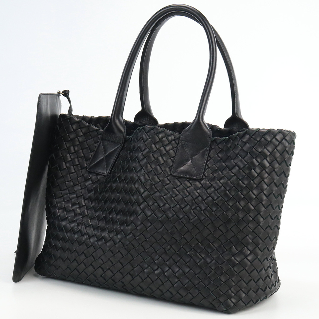 Bottega Veneta(ボッテガヴェネタ)のボッテガヴェネタ  トートバッグ イントレチャート 141498 V9131 1000 トートバッグ レディースのバッグ(トートバッグ)の商品写真