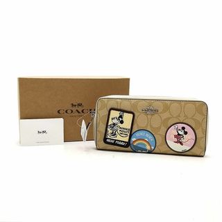 コーチ(COACH)の新品 コーチCOACH ディズニー 長財布 パッチワーク 03-24022109(財布)