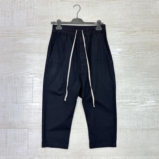 リックオウエンス(Rick Owens)の18ss リックオウエンス ドローストリング クロップド サルエル パンツ 46(サルエルパンツ)