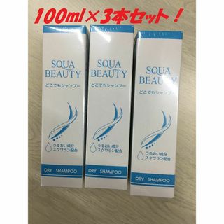 新品！　ドライシャンプー　100ml×3本セット　リフレッシュミントの香り(シャンプー)