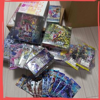 ポケモン(ポケモン)の【絶版BOX】含むポケカボックス＆ナンジャモSARpsa10＆バラパックセット(Box/デッキ/パック)