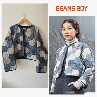 ビームスボーイ(BEAMS BOY)のBEAMSBOY / パッチワークキルティングジャケット(ブルゾン)