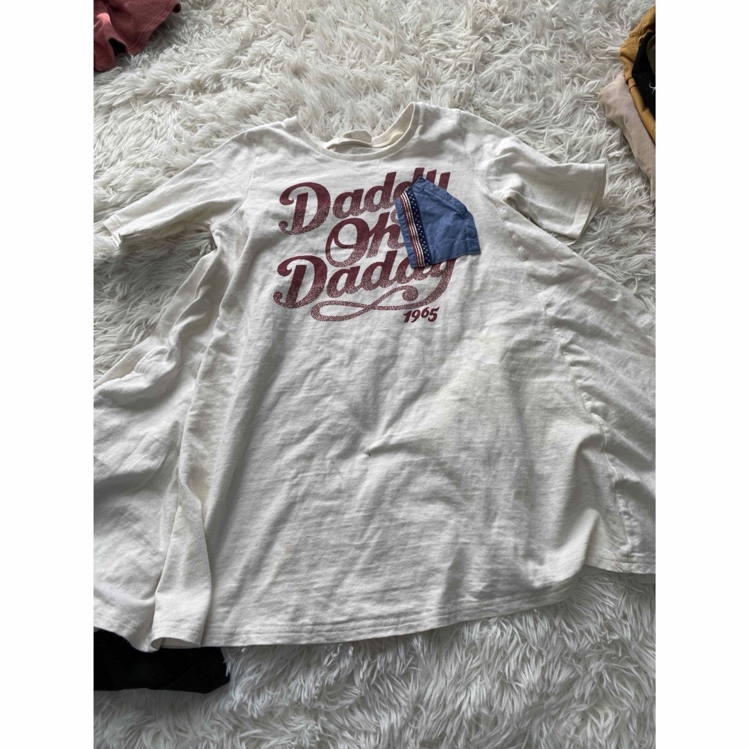 daddy oh daddy(ダディオーダディー)の女の子　まとめ売り　130センチ　8点 キッズ/ベビー/マタニティのキッズ服女の子用(90cm~)(その他)の商品写真