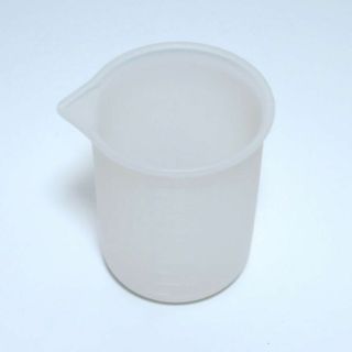 シリコン　カップ　メモリ付　計量　100ml(調理道具/製菓道具)