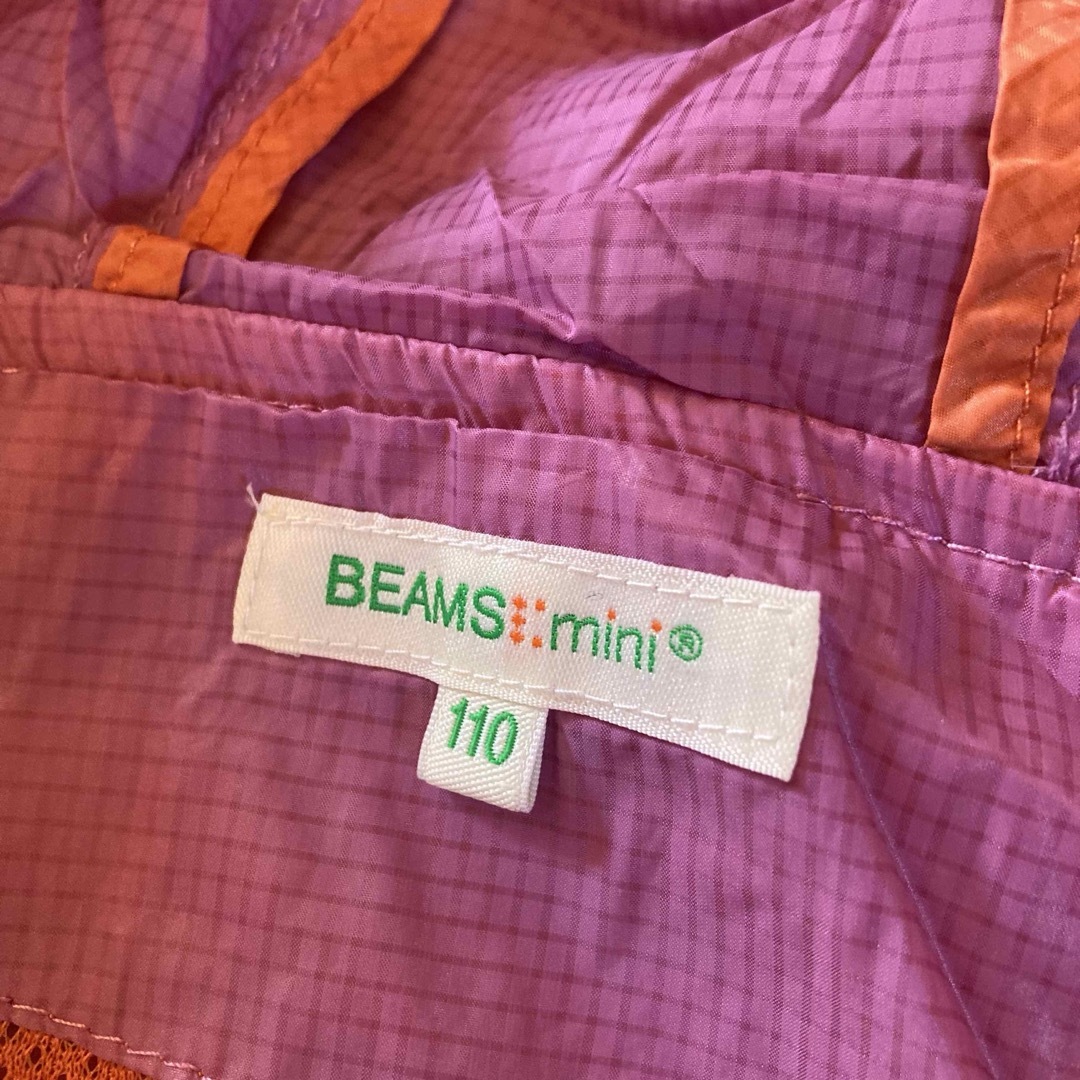 こどもビームス(コドモビームス)のbeams ウィンドブレーカー　110cm キッズ/ベビー/マタニティのキッズ服女の子用(90cm~)(ジャケット/上着)の商品写真