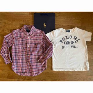 Ralph Lauren - ポニー刺繍RALPHLAURENラルフローレンボタンダウンシャツTシャツセット