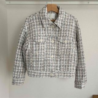 エイチアンドエム(H&M)のH&M ツイードジャケット(スプリングコート)