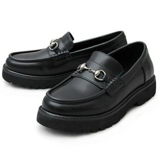 glabella PLATFORM SOLE BIT LOAFERS(ドレス/ビジネス)