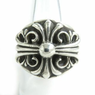 クロムハーツ(Chrome Hearts)の美品△CHROME HEARTS クロムハーツ SV925 キーパーリング 指輪 シルバー 22号相当 メンズ 重量22.8g オシャレ 存在感◎(リング(指輪))