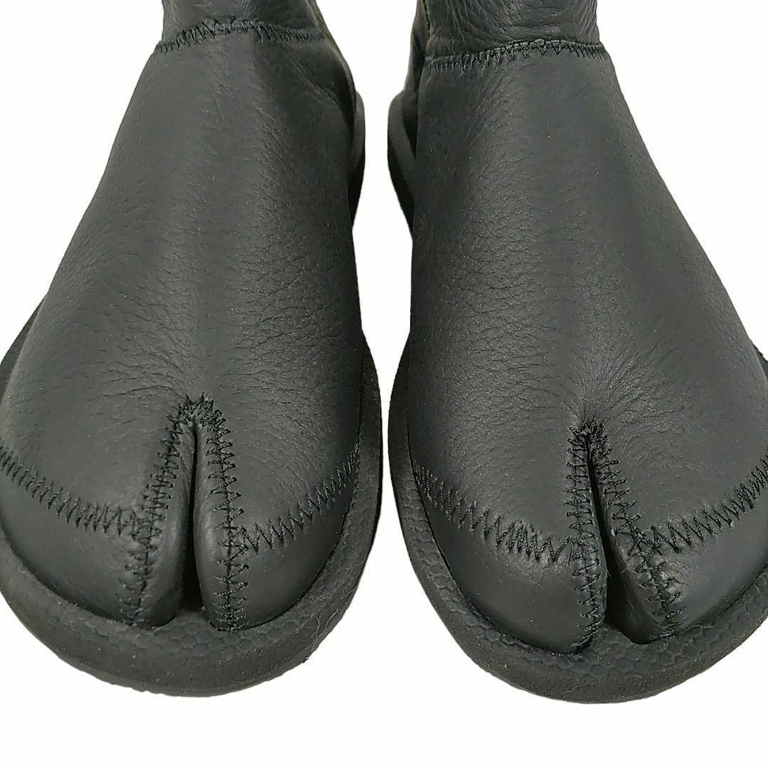 suicoke(スイコック)のSUICOKE◎足袋型デザイン ショートブーツ ソックスブーツ(23.5)お洒落 レディースの靴/シューズ(ブーツ)の商品写真