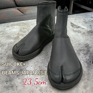 スイコック(suicoke)のSUICOKE◎足袋型デザイン ショートブーツ ソックスブーツ(23.5)お洒落(ブーツ)