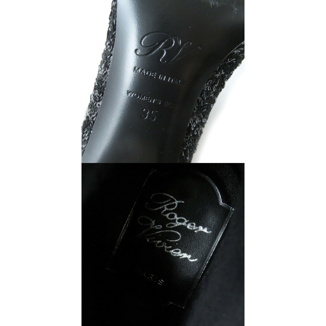 極美品☆Roger Vivier ロジェヴィヴィエ スパンコール チャン 極美品☆Roger Vivier ロジェヴィヴィエ スパンコール チャン