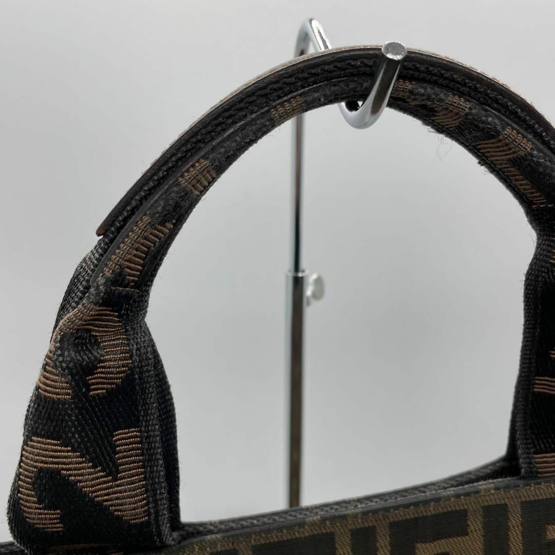 FENDI(フェンディ)の35フェンディ ズッカ トートバッグ エコバッグキャンバス　折りたたみ式 レディースのバッグ(トートバッグ)の商品写真