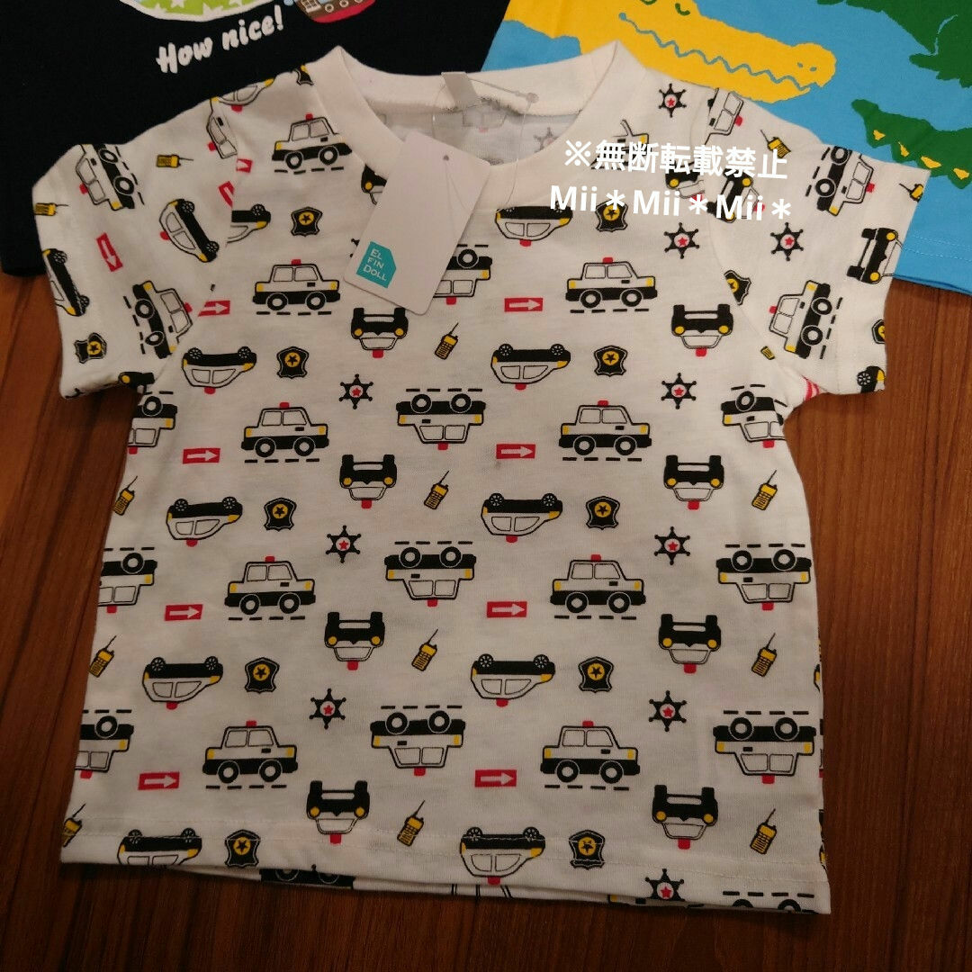 男の子　Tシャツ　３点セット キッズ/ベビー/マタニティのキッズ服男の子用(90cm~)(Tシャツ/カットソー)の商品写真