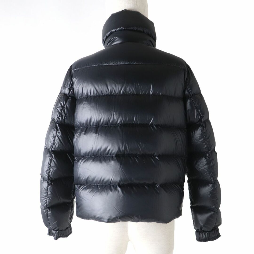 MONCLER(モンクレール)の美品☆正規品 MONCLER モンクレール 22SS AUBERT ロゴワッペン付 スタンドカラー ZIP UP ダウンジャケット ブラック 00 レディース レディースのジャケット/アウター(ダウンジャケット)の商品写真