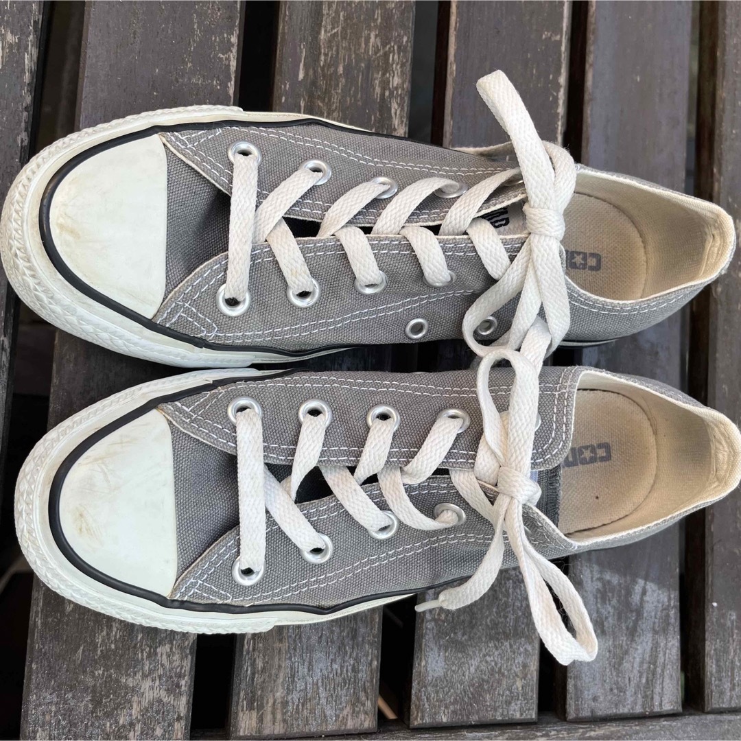 CONVERSE(コンバース)の2300円→1700円　コンバース オールスター　ローカット　グレー 23cm レディースの靴/シューズ(スニーカー)の商品写真