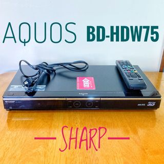 シャープ(SHARP)のSHARP シャープ　ブルーレイレコーダー HDD 500GB 2チューナー(ブルーレイレコーダー)