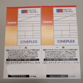 ユナイテッド・シネマ　映画　鑑賞券　チケット　前売り券　TOHO　MOVIX不f(その他)