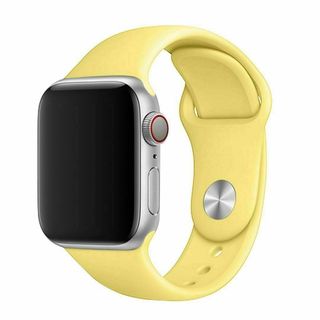 Apple Watch バンド イエロー 38/40/41mm S/M 互換品(その他)