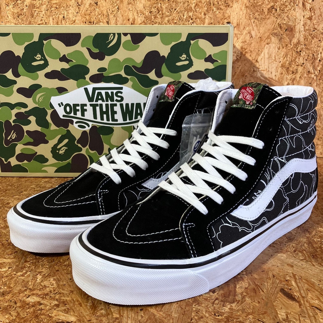 A BATHING APE(アベイシングエイプ)のVANS A BATHING APE BAPE SK8-Hi US11 29cm メンズの靴/シューズ(スニーカー)の商品写真