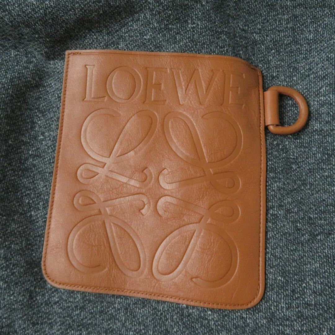 LOEWE(ロエベ)の極美品☆定価122100円 正規品 LOEWE ロエベ S359Y25X14 リラックスフィット フーディー アナグラムレザーポケット 長袖 パーカー グレー S レディースのトップス(パーカー)の商品写真