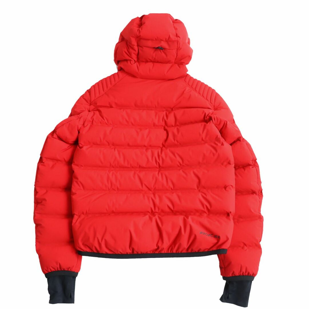 MONCLER(モンクレール)の良品●19-20AW MONCLER GRENOBLE モンクレール グルノーブル LAGORAI ロゴパッチ付き フーデッドダウンジャケット レッド 3 正規品 メンズ メンズのジャケット/アウター(ダウンジャケット)の商品写真