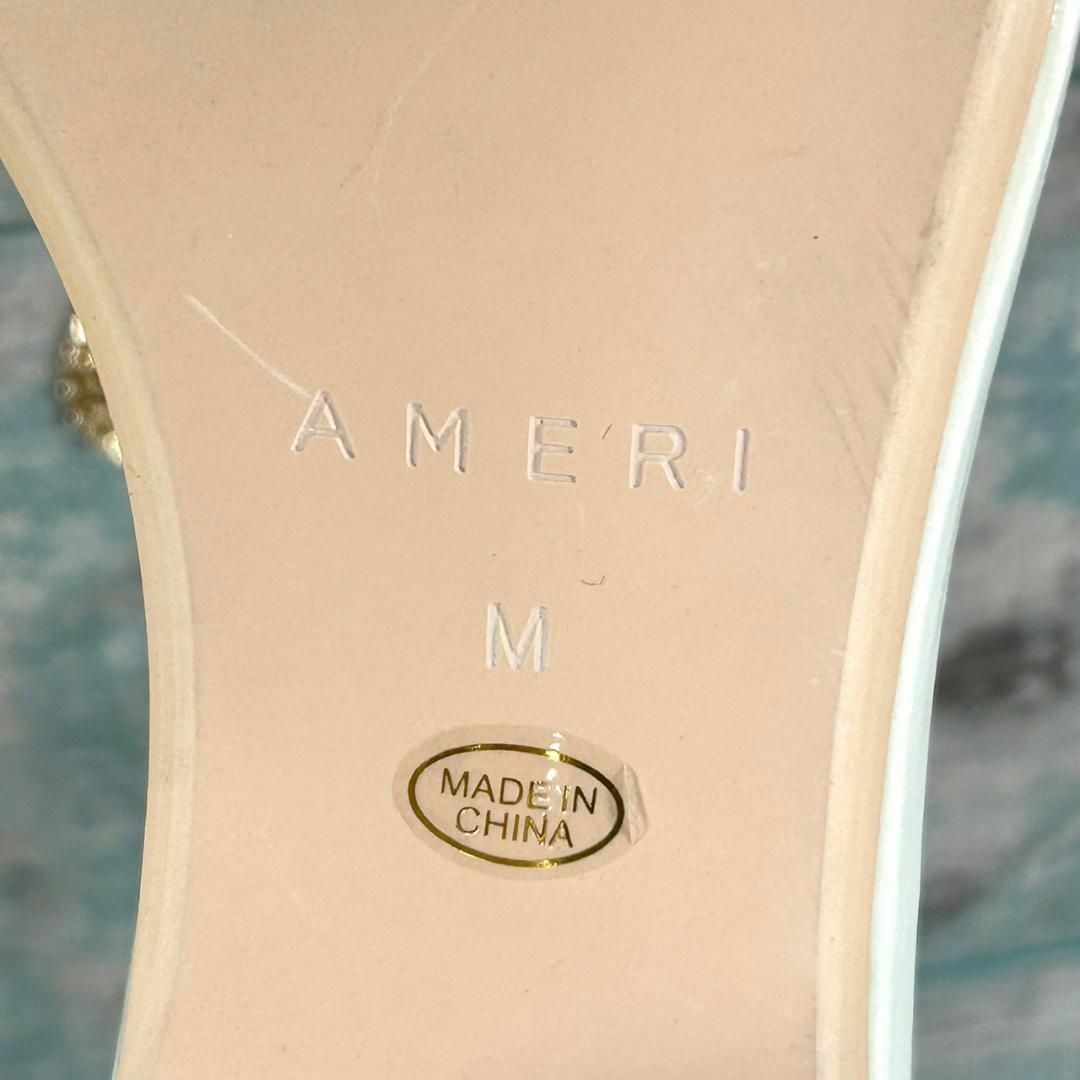 新品 AMERI Mサイズ トング ストラップ サンダル