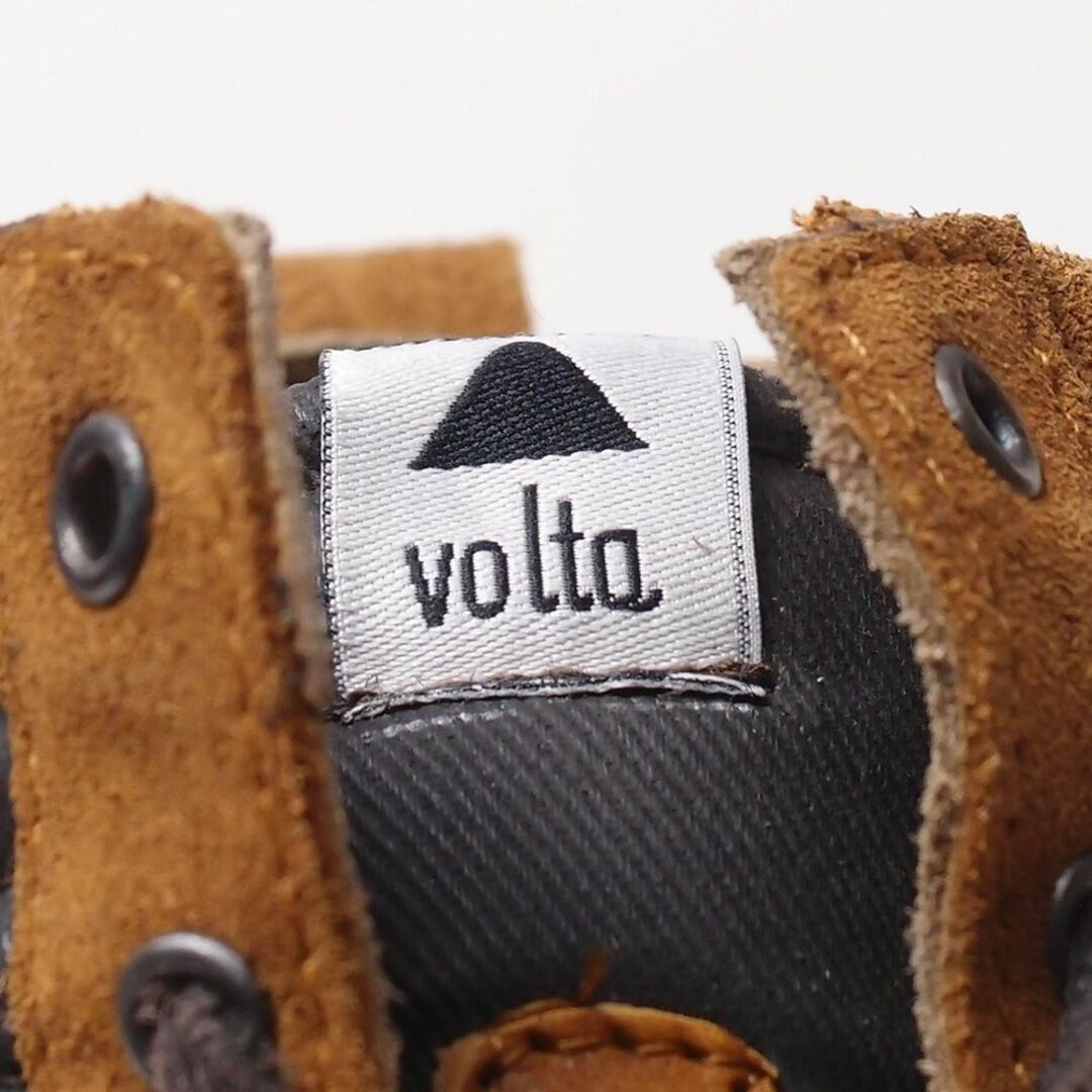 訳アリ Volta スエード×レザー ミッドカットブーツ キャメル 41 メンズの靴/シューズ(ブーツ)の商品写真