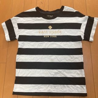 ケイトスペードニューヨーク(kate spade new york)のケイトスペードのボーダーTシャツ　140(Tシャツ/カットソー)