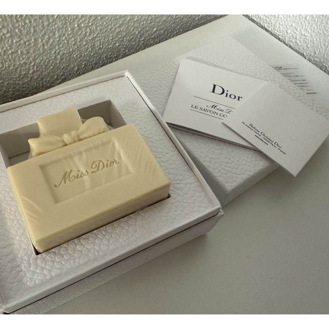 Christian Dior(クリスチャンディオール)の【新品未使用】Dior ディオール 石鹸 MissDior コスメ/美容のボディケア(ボディソープ/石鹸)の商品写真