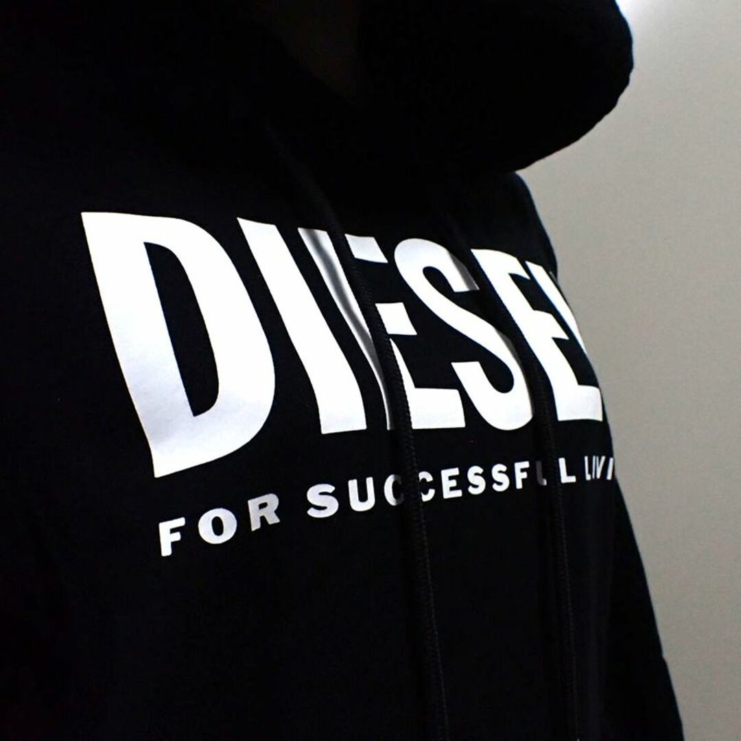 DIESEL(ディーゼル)のディーゼル ロゴプリント スウェットワンピース[b32-35］ レディースのトップス(パーカー)の商品写真