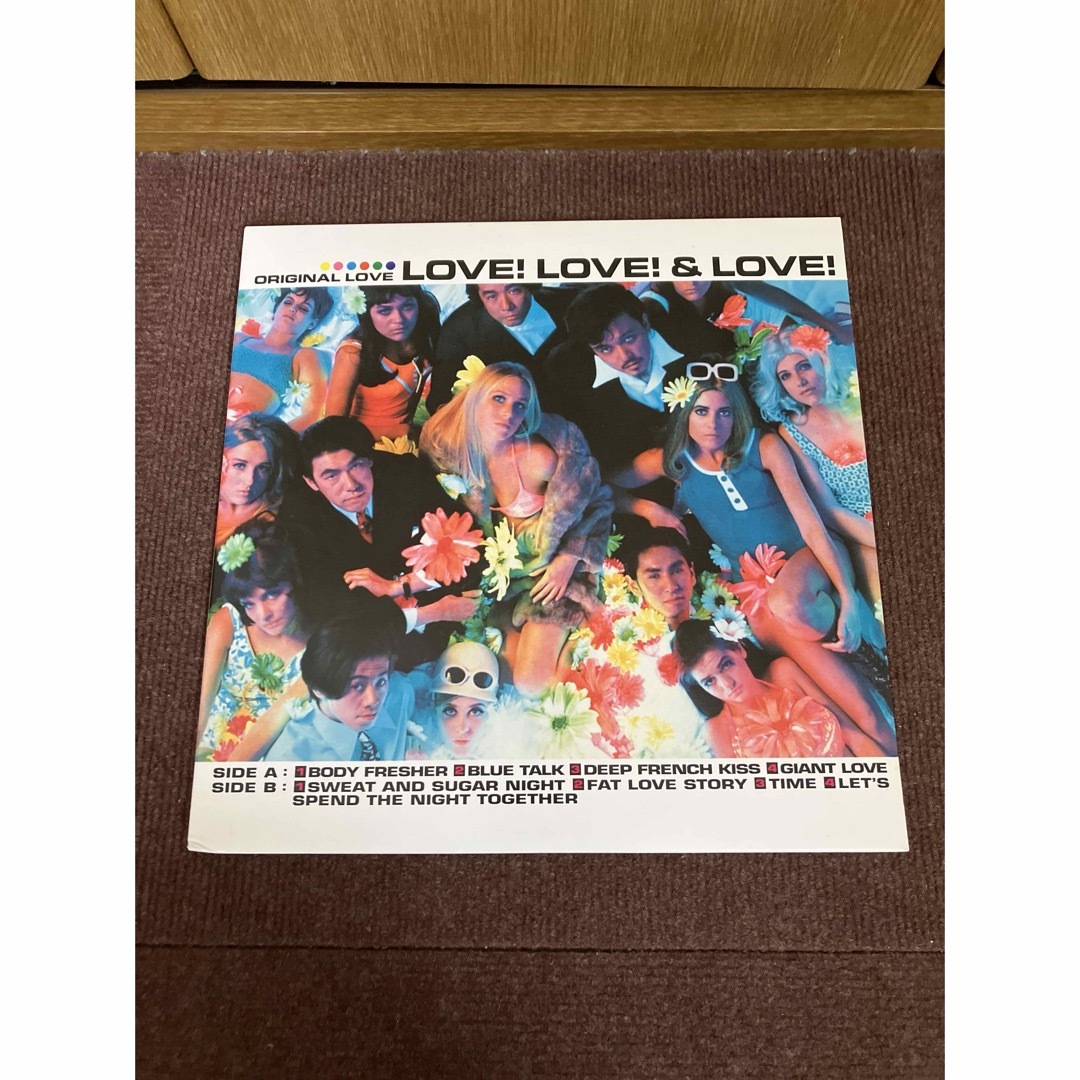 アナログ 「LOVE!LOVE!&LOVE!」Original Love エンタメ/ホビーのCD(ポップス/ロック(邦楽))の商品写真