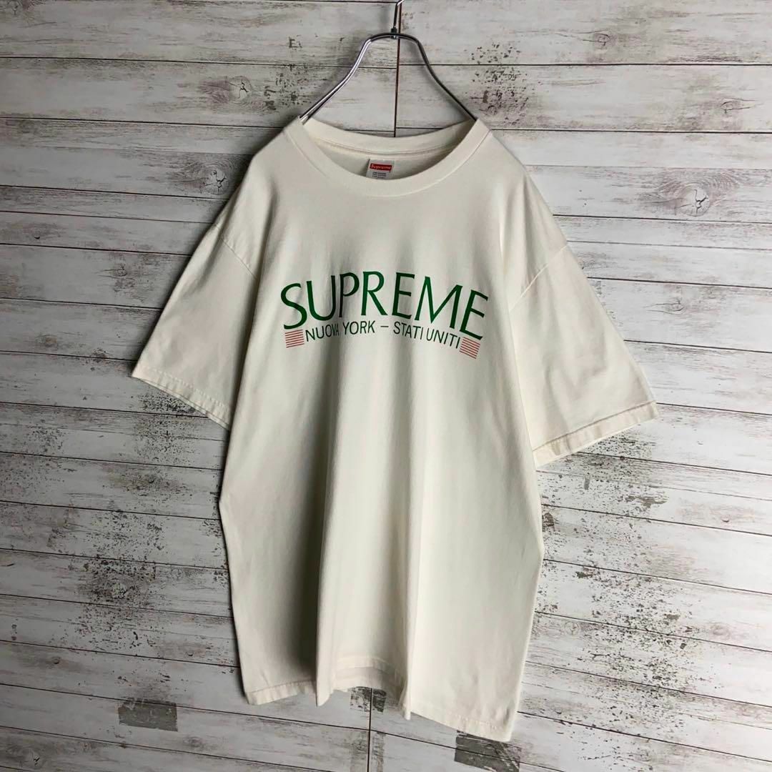 Supreme(シュプリーム)の8921【人気Lサイズ】シュプリーム☆ビッグロゴ定番カラー半袖tシャツ その他のその他(その他)の商品写真